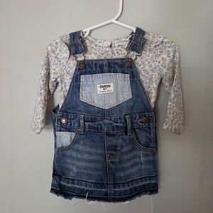 OshKosh B'gosh Blue Denim Overalls for Kids